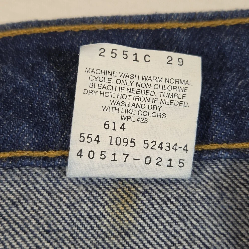 Vintage Levi's Jeans 517 Saddleman Bootcut 32x34 Dark Wash Denim USA Orange Tab